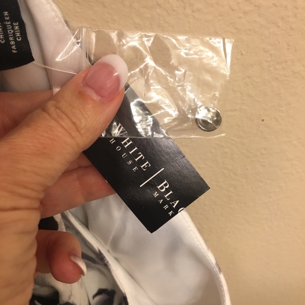 🆕 WHBM Shadow Falls Bodice Blouse - 8 - Picture 2 of 13